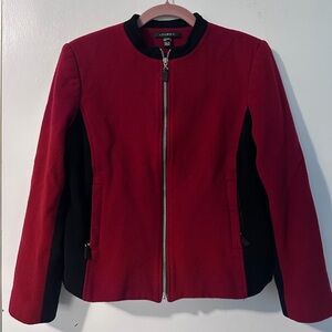 Lauren Women's Red and Black Blazer
